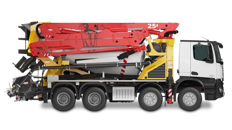 Автобетононасос путцмайстер 28 метров