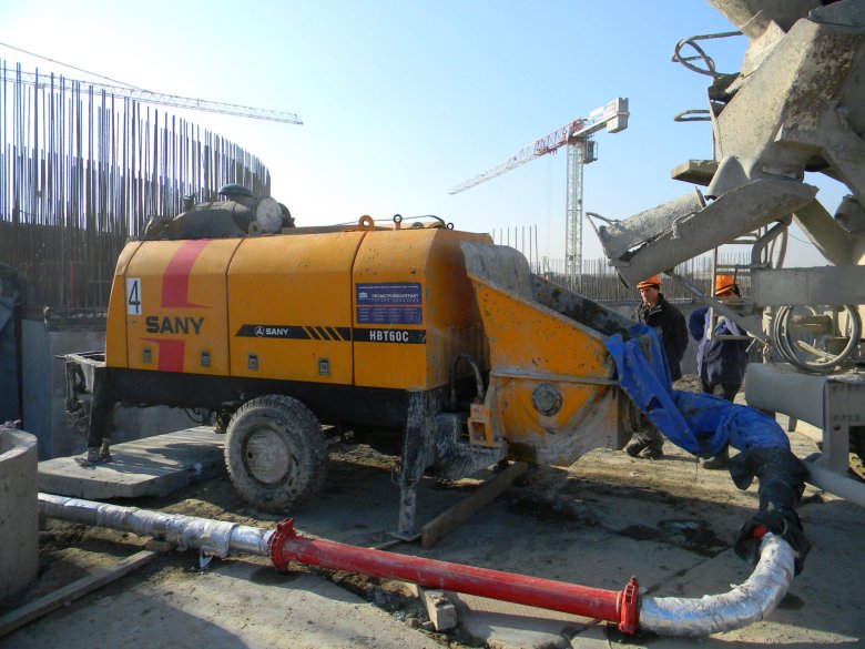 Стационарный бетононасос cifa