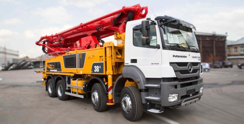 Автобетононасос putzmeister m 38-5