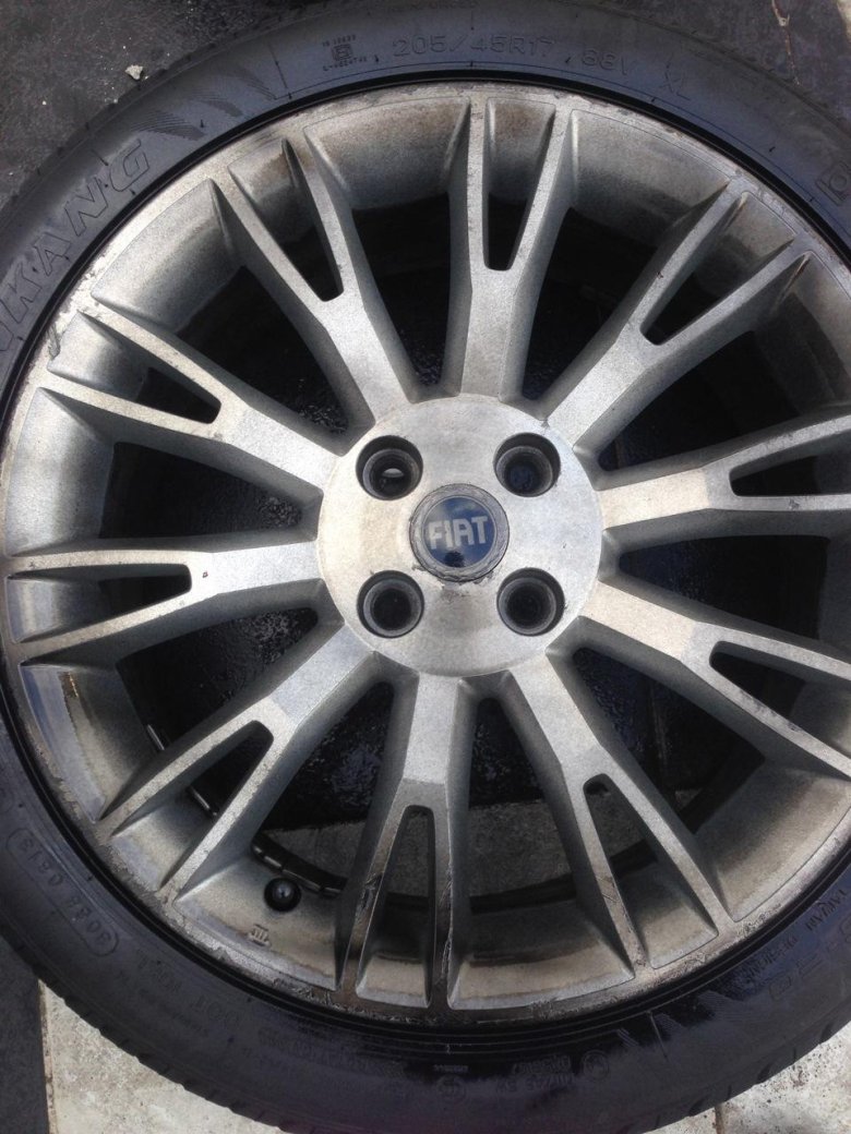 Оригинальные диски фиат гранд пунто r17