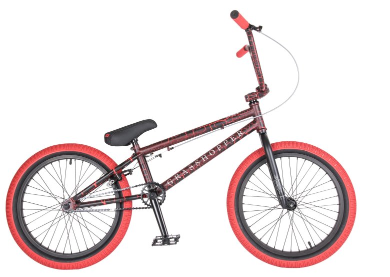 Велосипед bmx tech team grasshopper красный