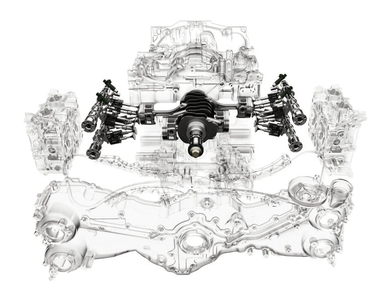 Оппозитный двигатель субару 2.5