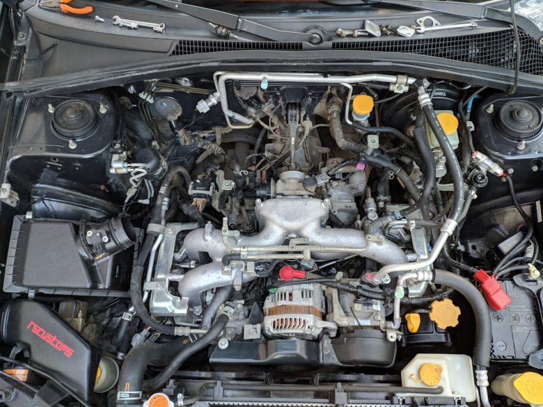 Двигатель субару ej204