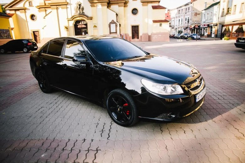 Chevrolet epica 2012 черная