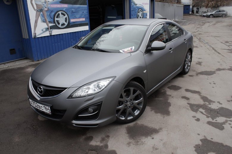 Mazda 6 gh серая