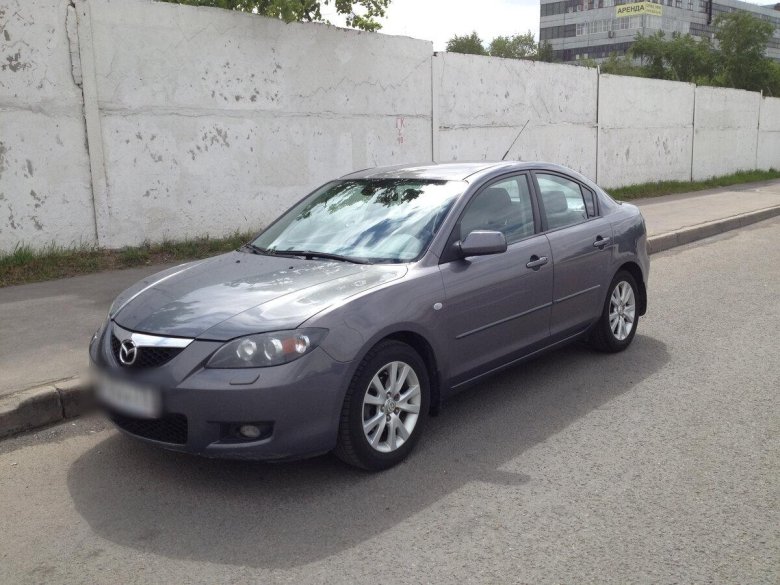 Мазда 3 2006 серый