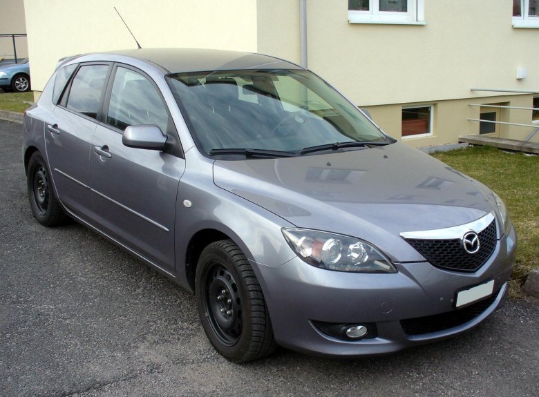 Mazda 3 bk серая
