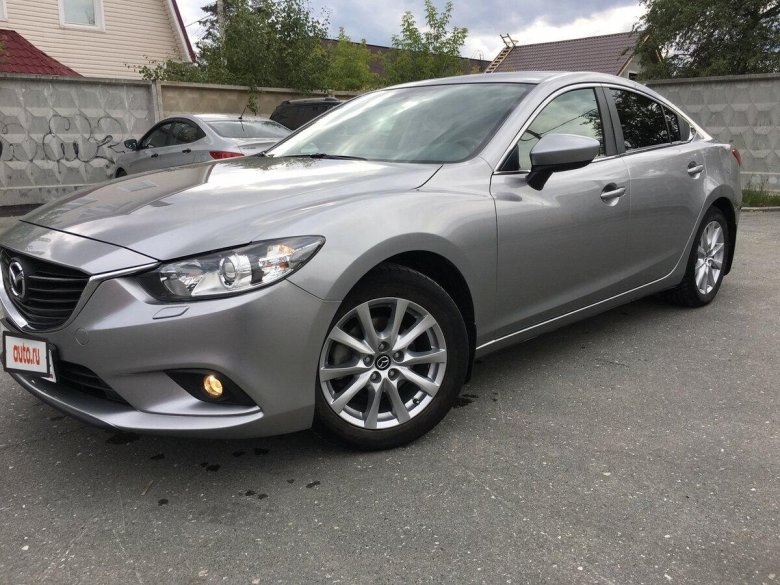 Мазда 6 серая 2012