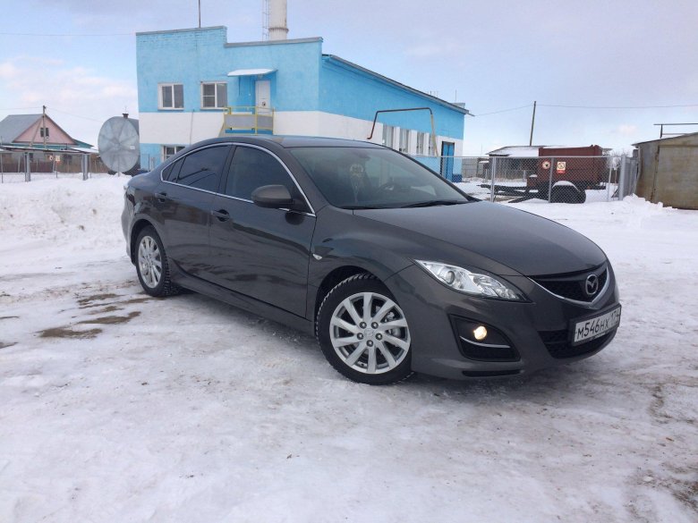 Mazda 6 gh 2011 серая