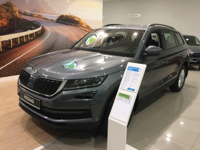 Skoda kodiaq 2016 - 2022 i черный