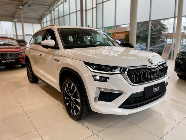 Skoda kodiaq 2016 — 2022 i белый