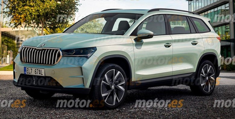Skoda kodiaq 2023 новый