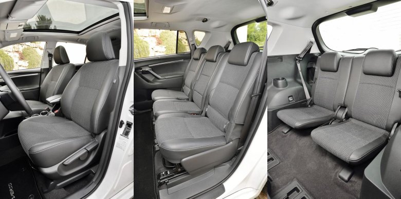 Третий ряд для тойота версо