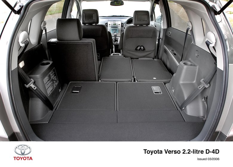 Тойота verso 7 мест