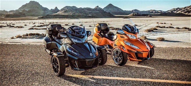 Трицикл brp spyder