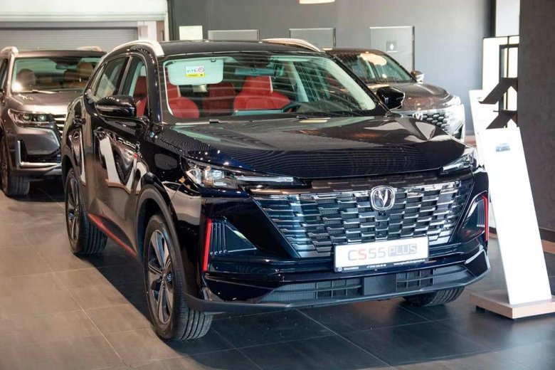 Changan cs 55 plus черный