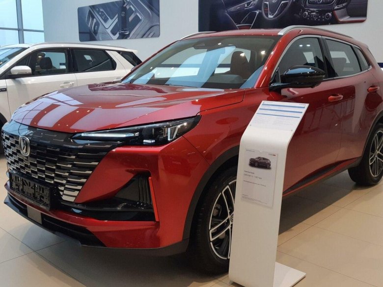 Чанган cs 55 plus красный