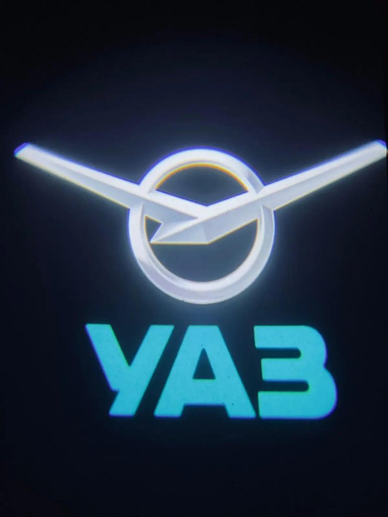 Значок уаз с подсветкой