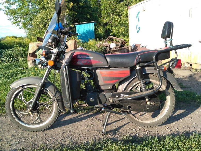 Мопед альфа турист 110