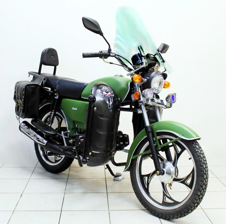 Мопед альфа турист 110