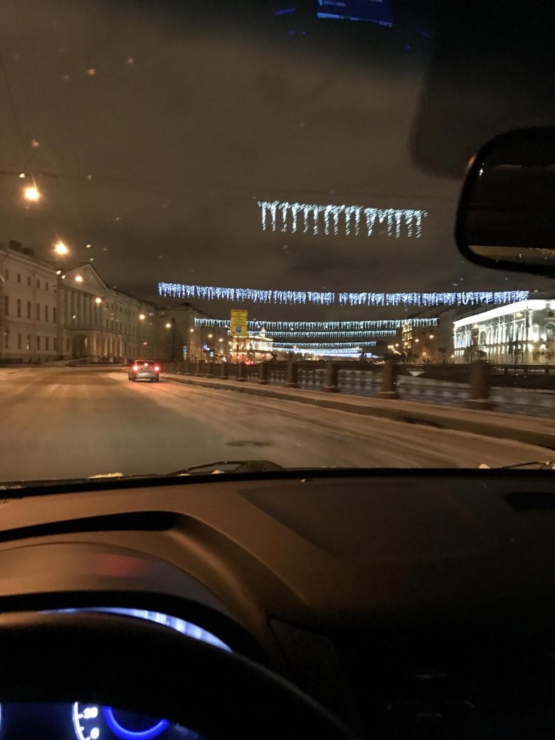 Вид из окна автомобиля