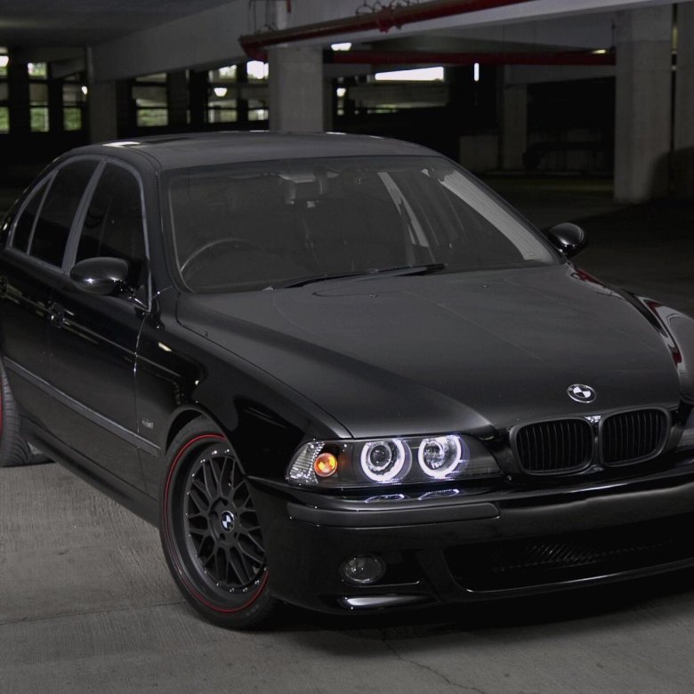 Bmw 5 e39 black