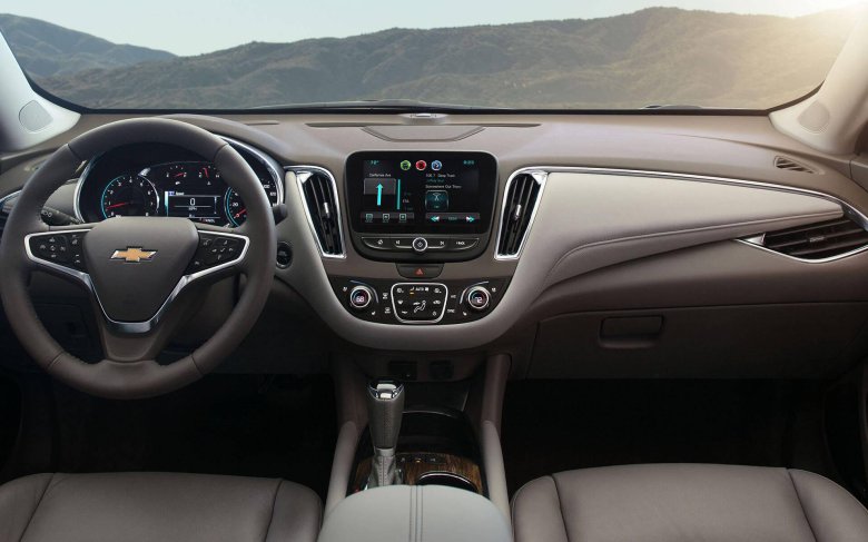 Chevrolet malibu 2016 салон