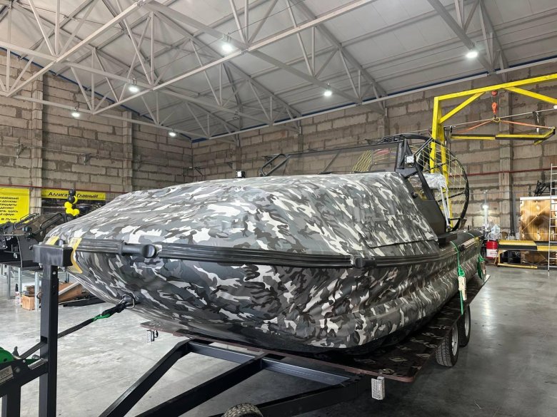 Аэролодка пиранья 4