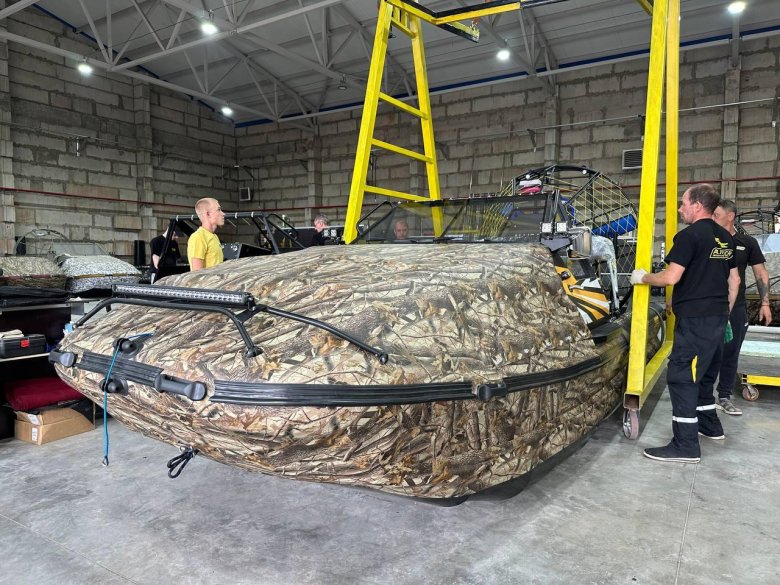 Аэролодка берег 520