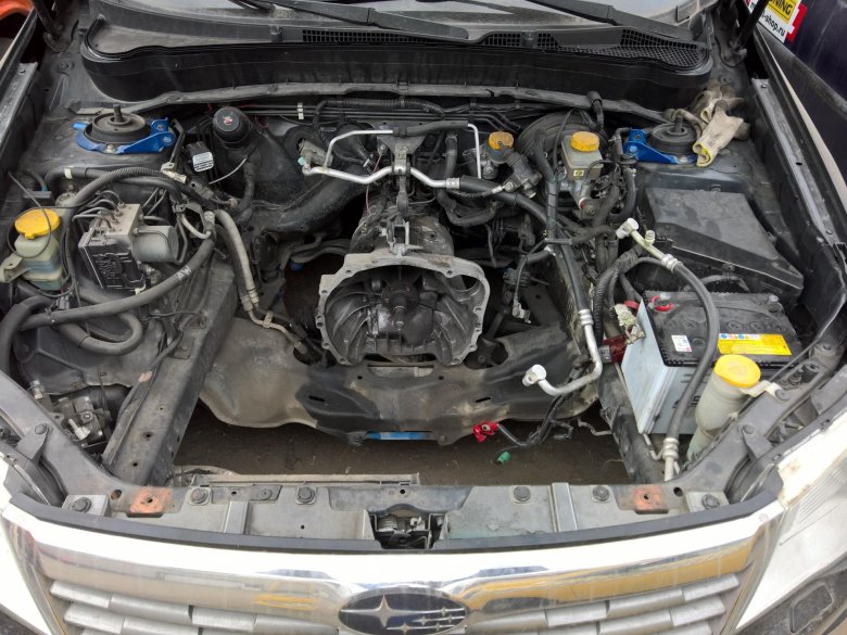 Субару форестер 2 расположение цилиндров