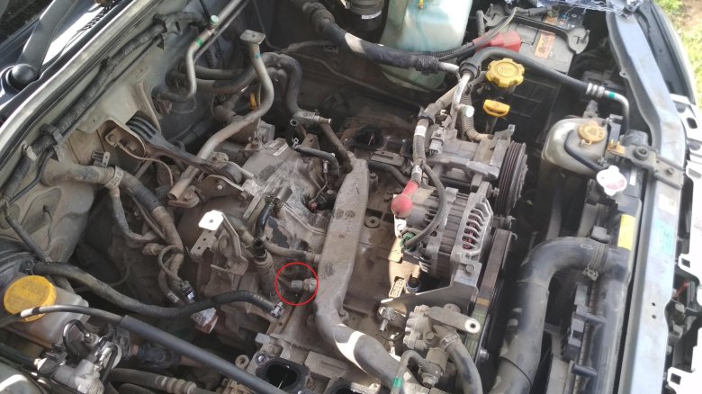 Датчик температуры субару импреза 1.5