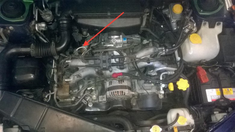 Двигатель субару импреза