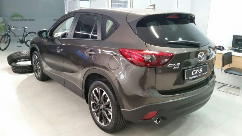 Mazda cx-5 2015 коричневый