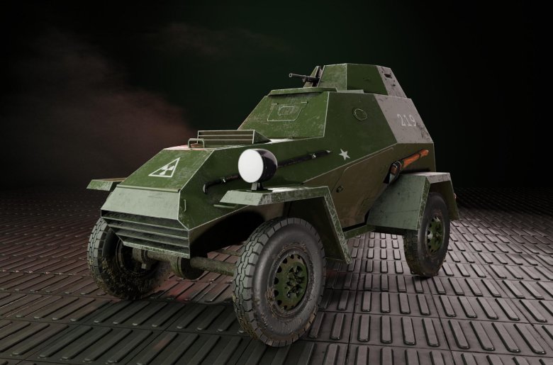 Ба-64б легкий бронеавтомобиль