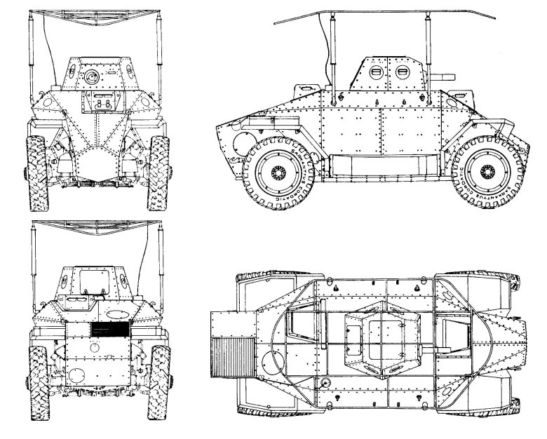 Бронеавтомобиль ansaldo-lancia