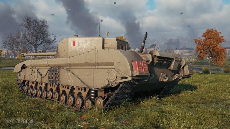 Черчилль ган кариер танк