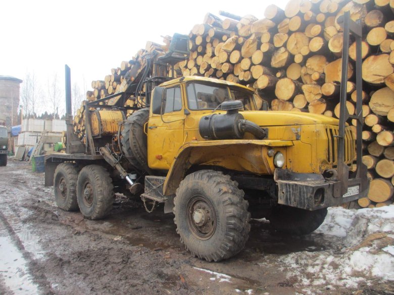 Лесовоз vm10 урал