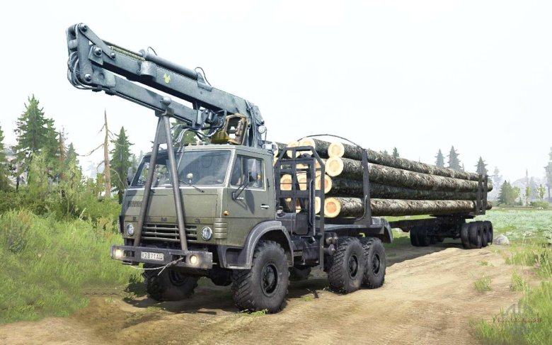 Mudrunner камаз 4310