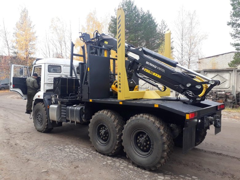 Камаз лесовоз с роспуском