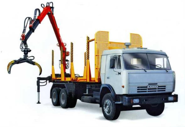 Лесовоз камаз