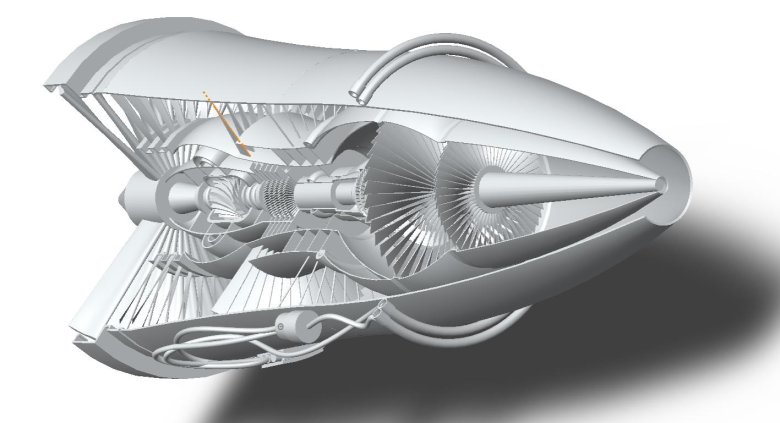 Турбореактивный двигатель kj-66