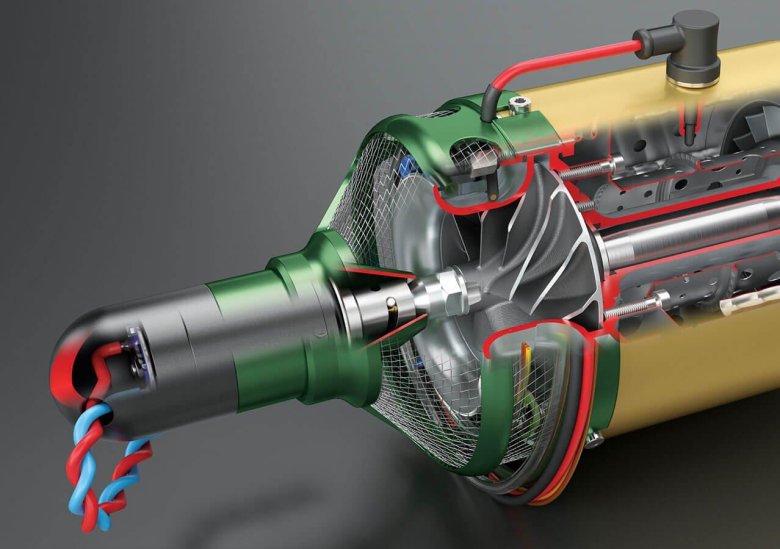 Турбо реактивный двигатель