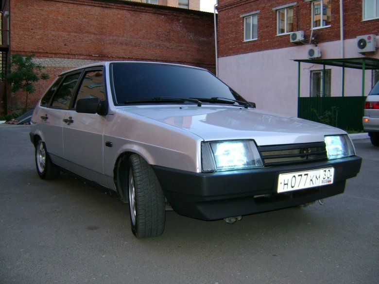 Ваз 2109 серебристая
