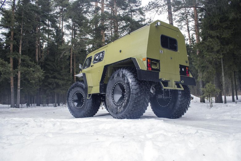 Вездеход трэкол лесник