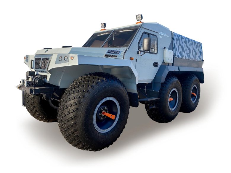 Снегоболотоход трэкол хаски