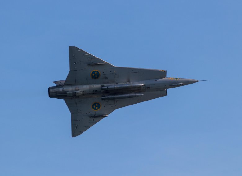 Шведские истребители saab draken