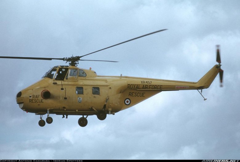 Westland whirlwind helicopter