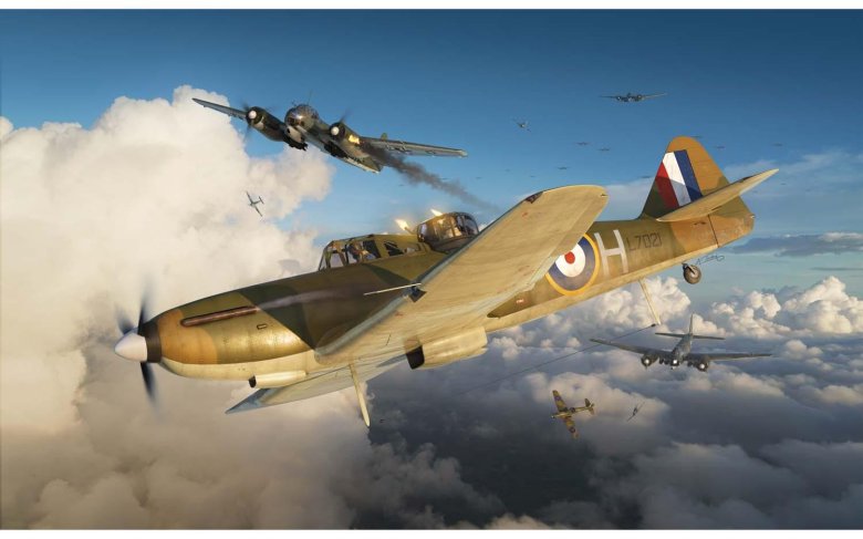 Boulton paul defiant mk.1 1/48