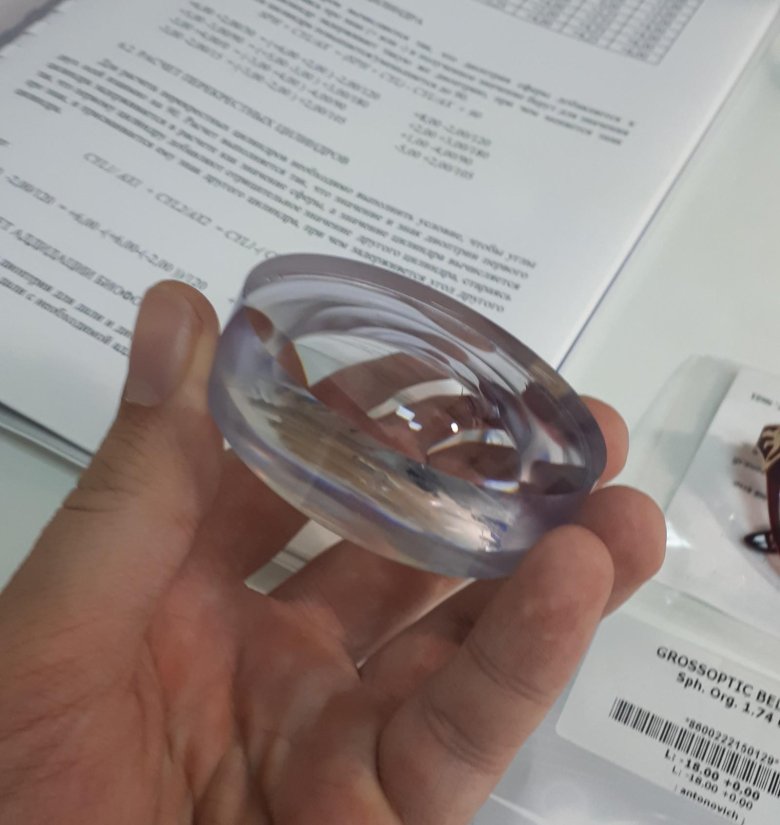 Линза 80 диоптрий