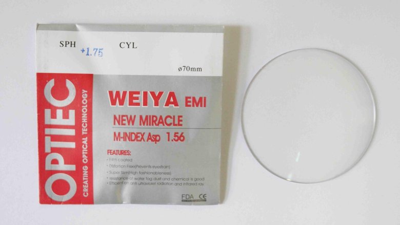 Очковая линза weiya